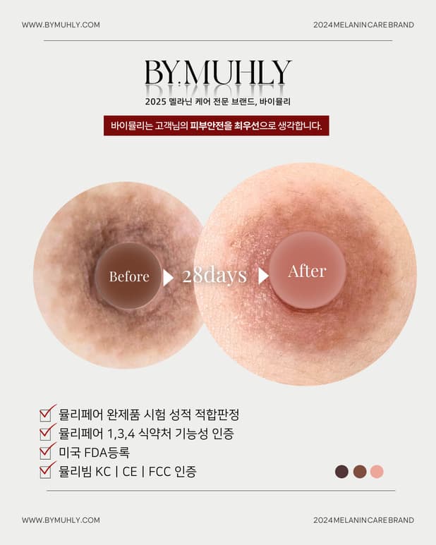 유륜 멜라닌 케어